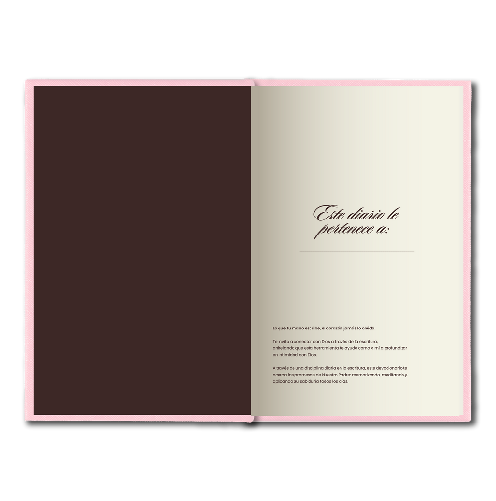 Diario Devocional “Letras para Dios”