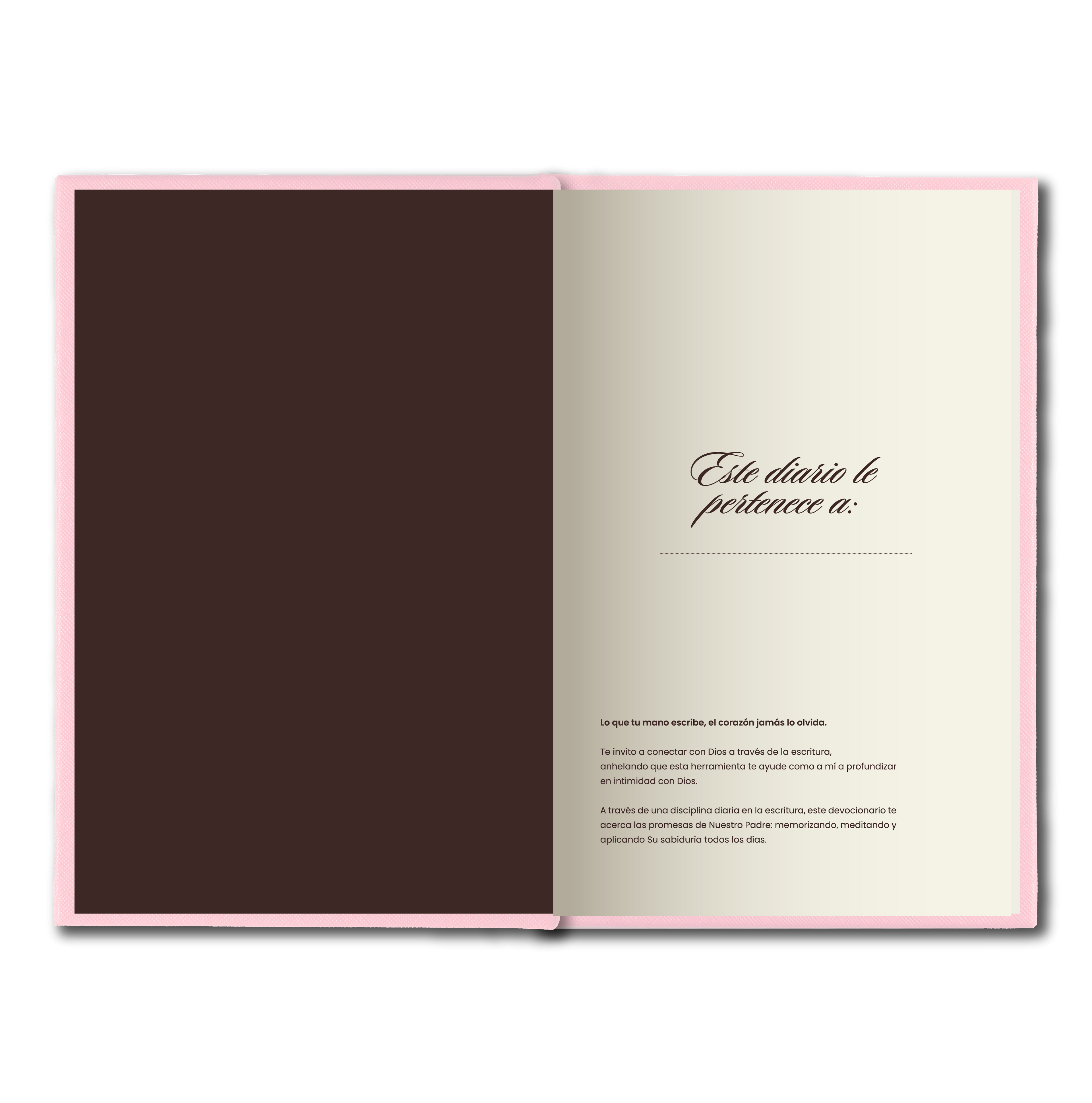 Diario Devocional “Letras para Dios”